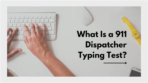 The POST <b>Dispatcher</b> <b>Test</b> is designed to measure aptitude for performing public safety <b>dispatcher</b> work. . Dispatcher typing test
